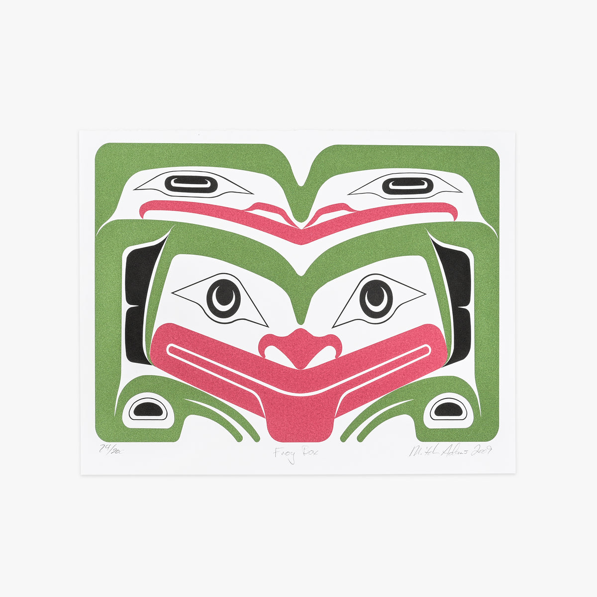 Frog Box by Mitch Adams Native Art Prints