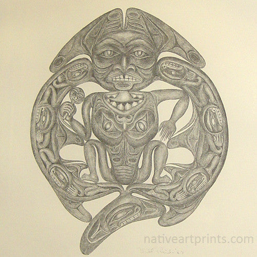 The Dogfish Woman by Bill Reid
