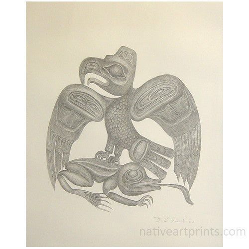 The Eagle And The Frog by Bill Reid