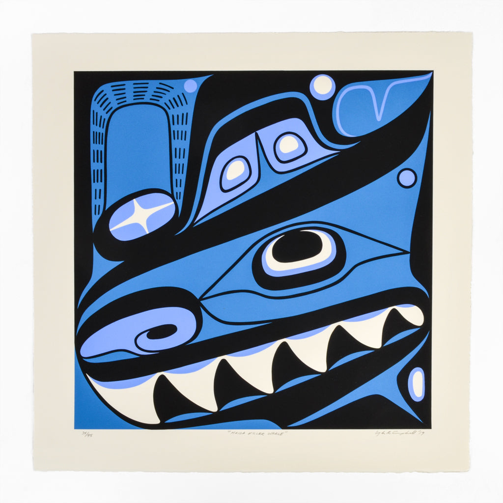 Haida Killerwhale by Lyle Campbell