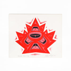 Canadian Maple Leaf by Richard Shorty