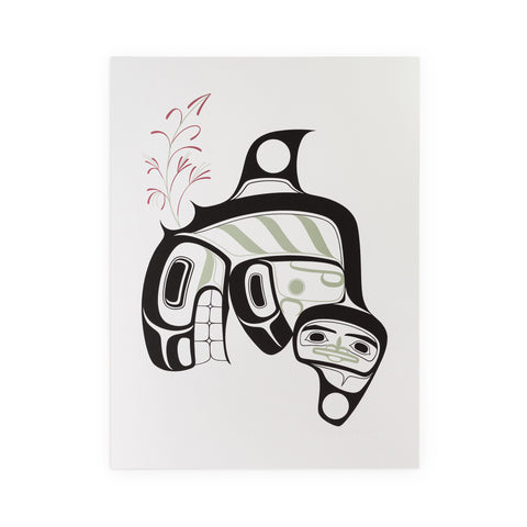 Naa'a (Killerwhale) by Erica Davis