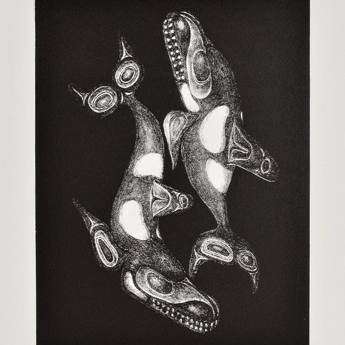 Haida Killerwhales - Skaana by Bill Reid
