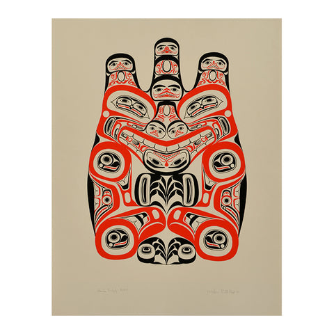 Haida Grizzly Print by Bill Reid