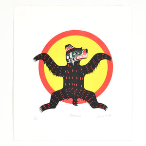 Grizzly by Jerry Smith – Native Art Prints