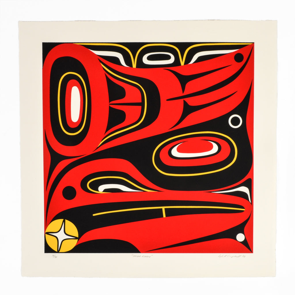 Haida Raven by Lyle Campbell