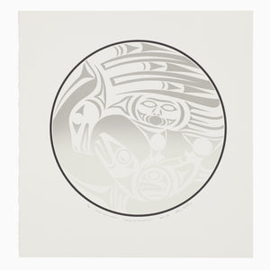 Eagle and Salmon Spirit by Susan Point